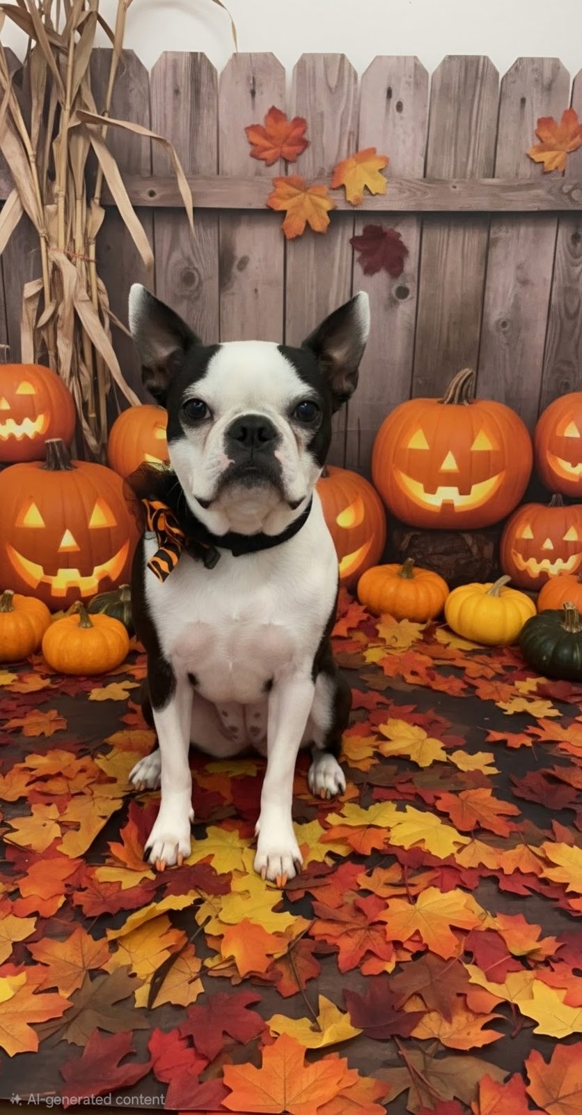 Pumpkin patch portrait