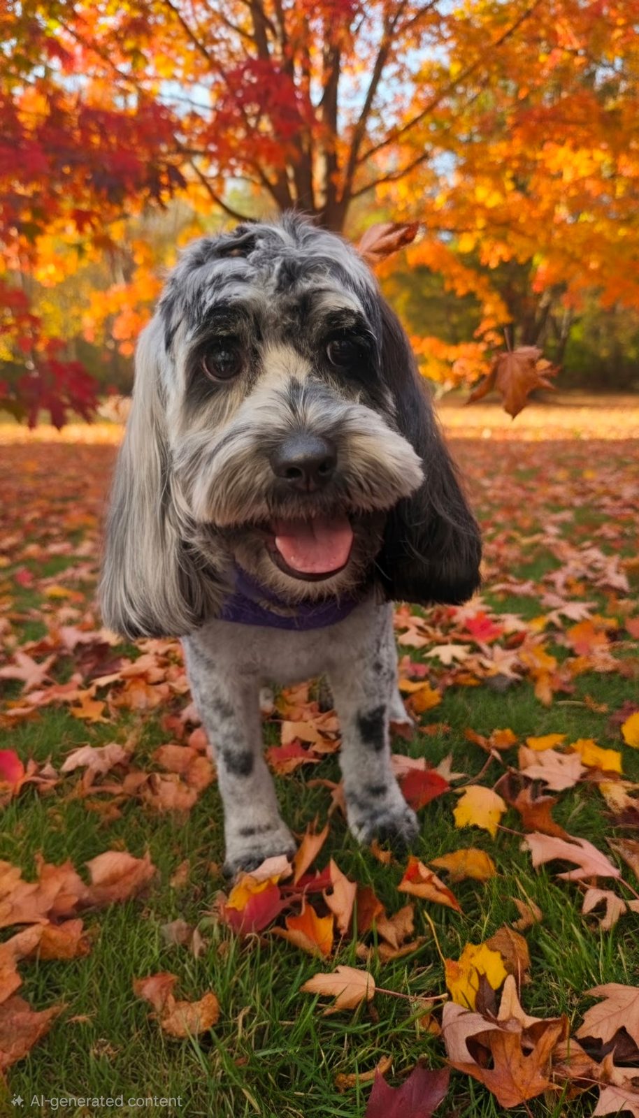 Fall leaves photo op