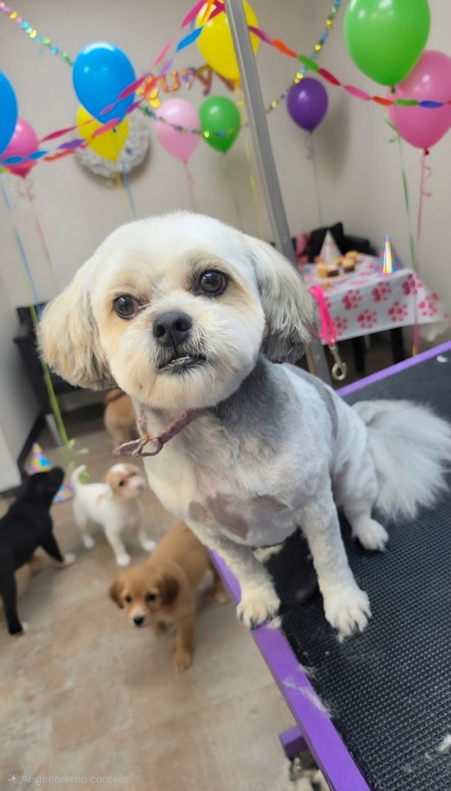 Birthday pup
